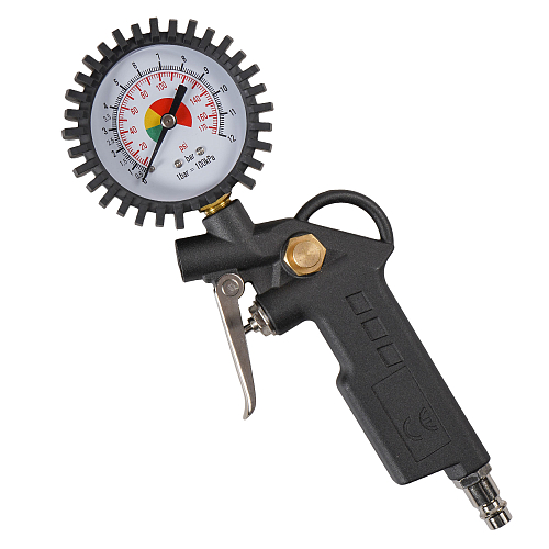 Пистолет для накачки шин 12 АТМ с манометром