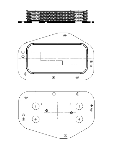 Радиатор масляный для автомобилей Chevrolet Cruze (09-)/Opel Astra H (04-) 1.6/1.8i