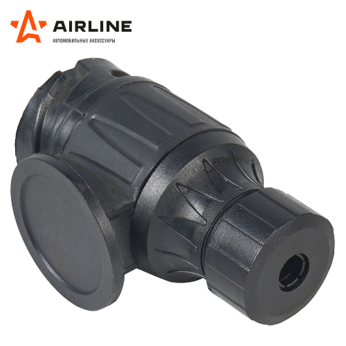 Вилка прицепа 12В 13 контактов ЕВРО пластик (укороченная)