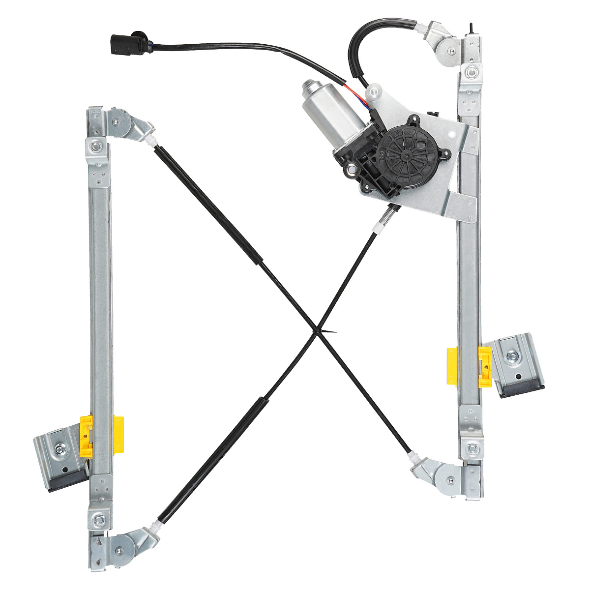 Стеклоподъёмник в сборе для а/м Ford Focus (98-) электрический передний правый с мотором (VWR 1078)