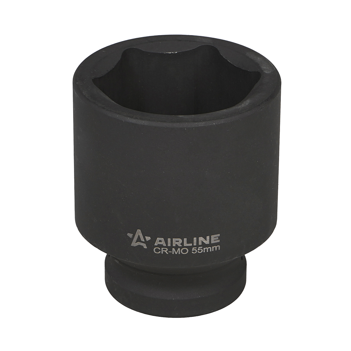 Головка ударная торцевая 1"DR шестигранная 55мм, L=90мм