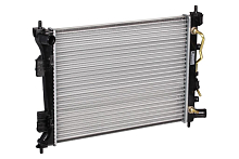 Радиатор охлаждения для автомобилей Solaris (10-)/Rio (10-) AT (сборный)