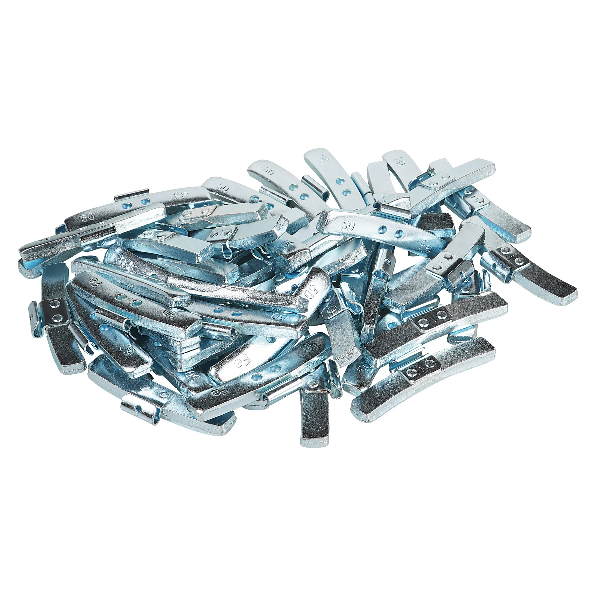 Груз балансировочный стальной для стальных дисков 50 гр, 50 шт