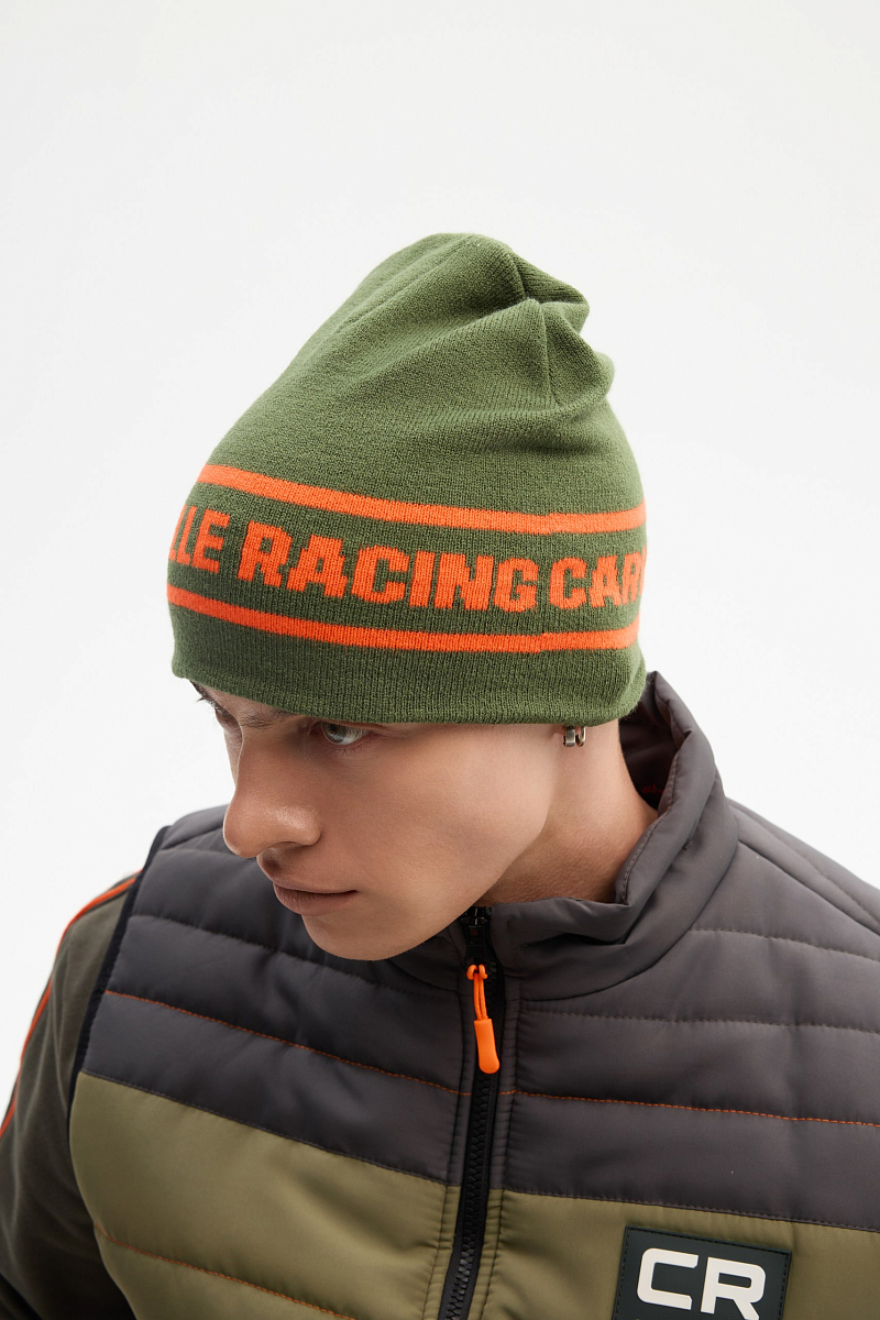 Шапка зеленая Carville Racing