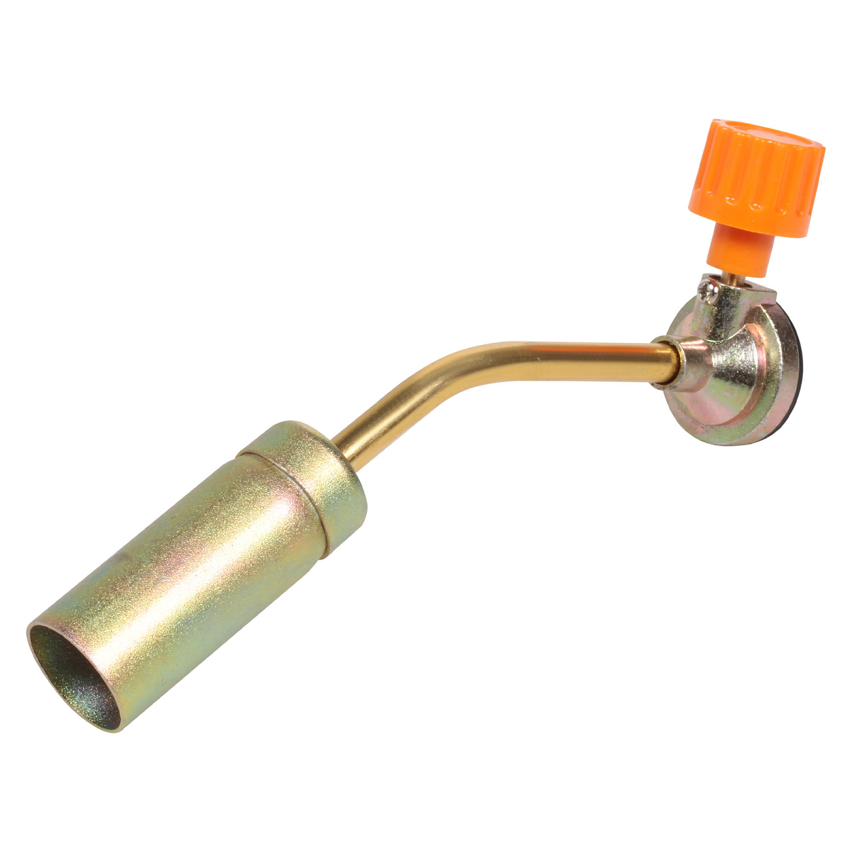 Горелка газовая на резьбовой баллон, ручной поджиг, 20*6,5*3 см