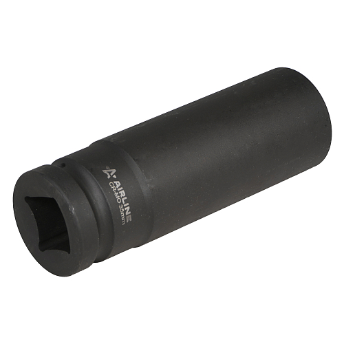 Головка ударная торцевая 1"DR шестигранная 35мм, L=160мм