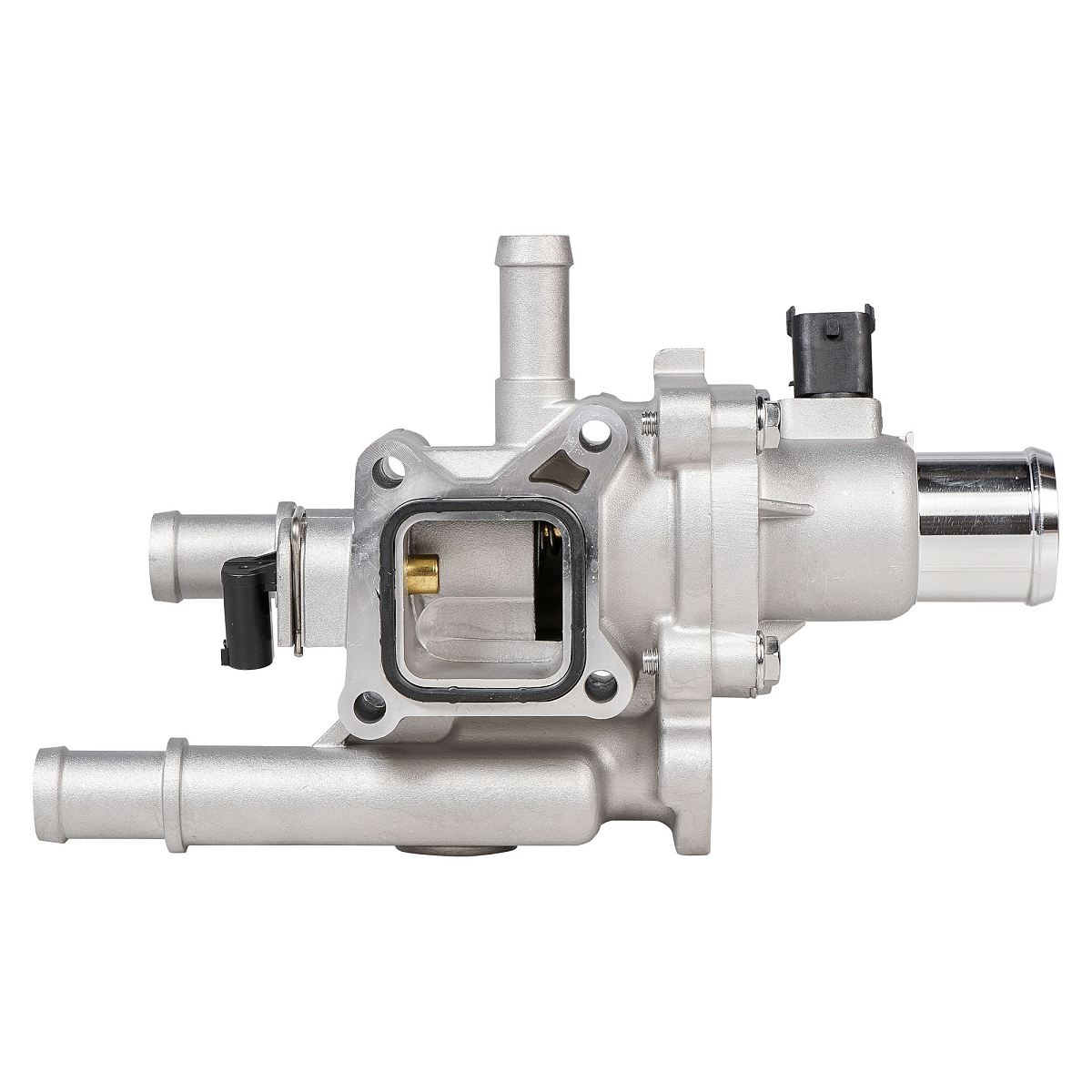 Термостат для автомобилей Chevrolet Cruze (09-)/Aveo T300 (11-) (в сборе с алюминиевым корпусом)