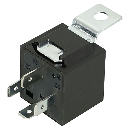 Реле 24V 20A 4 контакта (с кронштейном, без резистора)