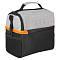 Сумка-холодильник (термосумка) PRO, 9л, 25*22.5*16.5см, водонепр., чер./сер.