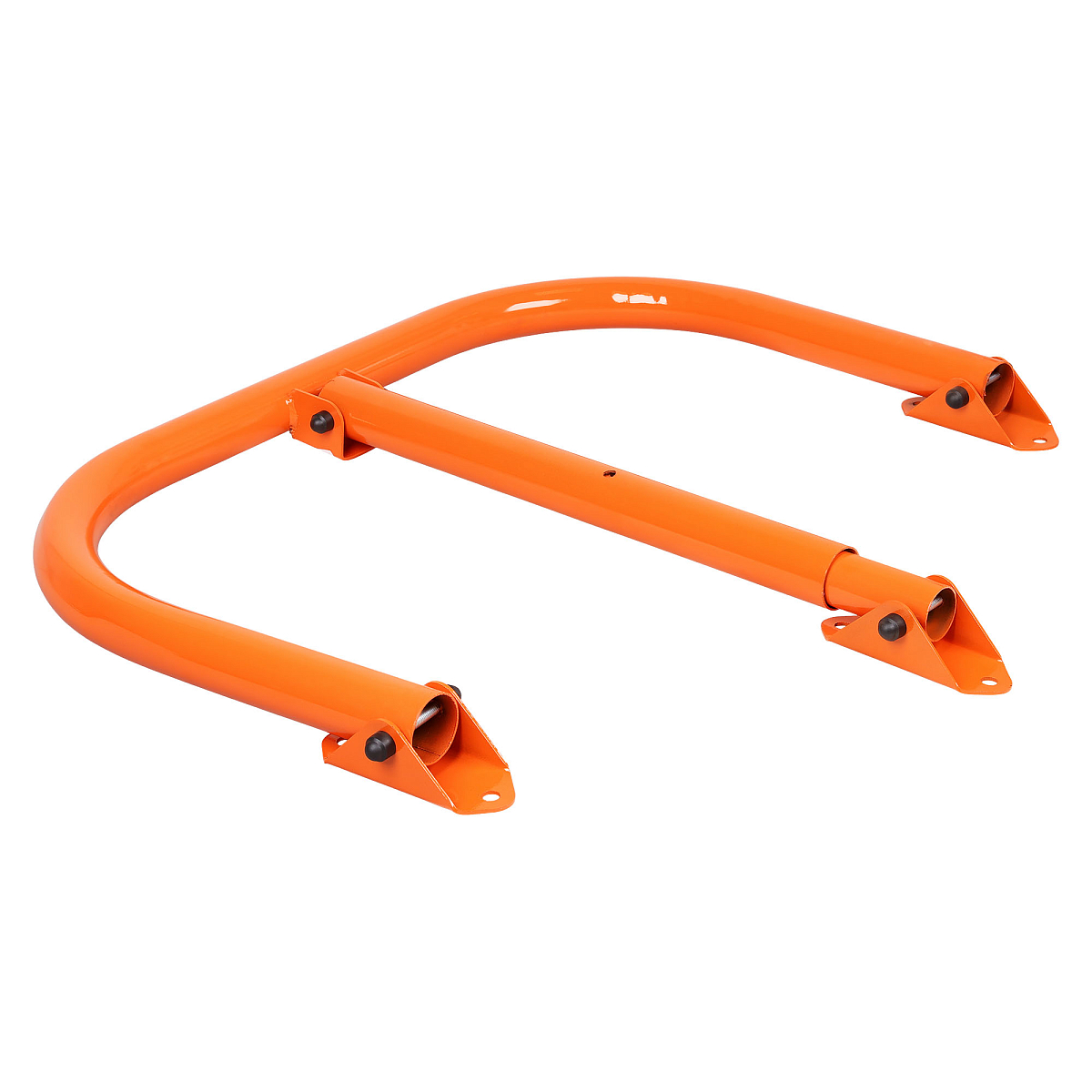 Барьер парковочный, с навесным замком, 750х500х500мм, оранжевый, МП-серия