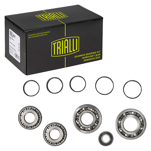 Ремкомплект КПП полный для автомобиля ГАЗ 3302 (с 2003 г.) с коническими подшипниками (только подшипники)