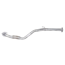 Труба приёмная для автомобилей Chevrolet/Daewoo Lanos (97-) длинная без отверстия для датчика (алюминизированная сталь)