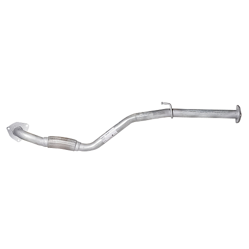 Труба приёмная для автомобилей Chevrolet/Daewoo Lanos (97-) длинная без отверстия для датчика (алюминизированная сталь)