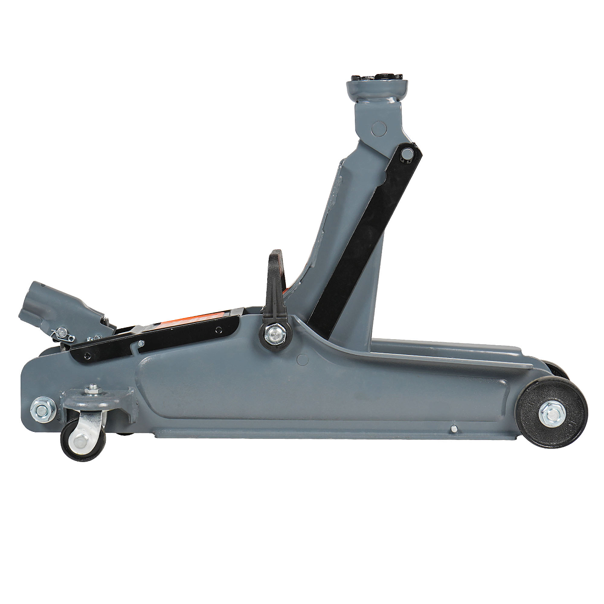 Домкрат подкатной 2т 90-340мм, низкопрофильный, кейс МП-серия