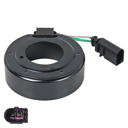 Катушка электромагнитная компрессора кондиционера для автомобилей VW Polo Sedan (11-) 1.6i