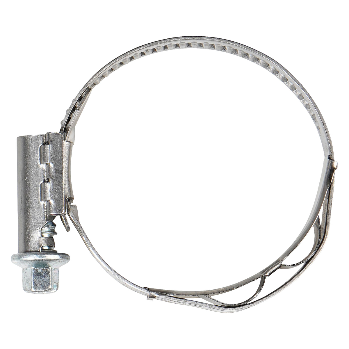 Хомут червячный 35-50/12мм с пружинной вставкой, W2 (нерж.)