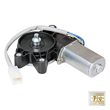 Моторедуктор стеклоподъемника для автомобилей Лада 2108-21099/2110-2112/2113-2115 (левый)