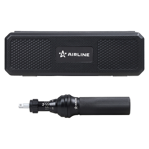 Отвертка динамометрическая 1/4" 1-3Нм, с битами 23 пр. (PH, HEX, TORX), кейс