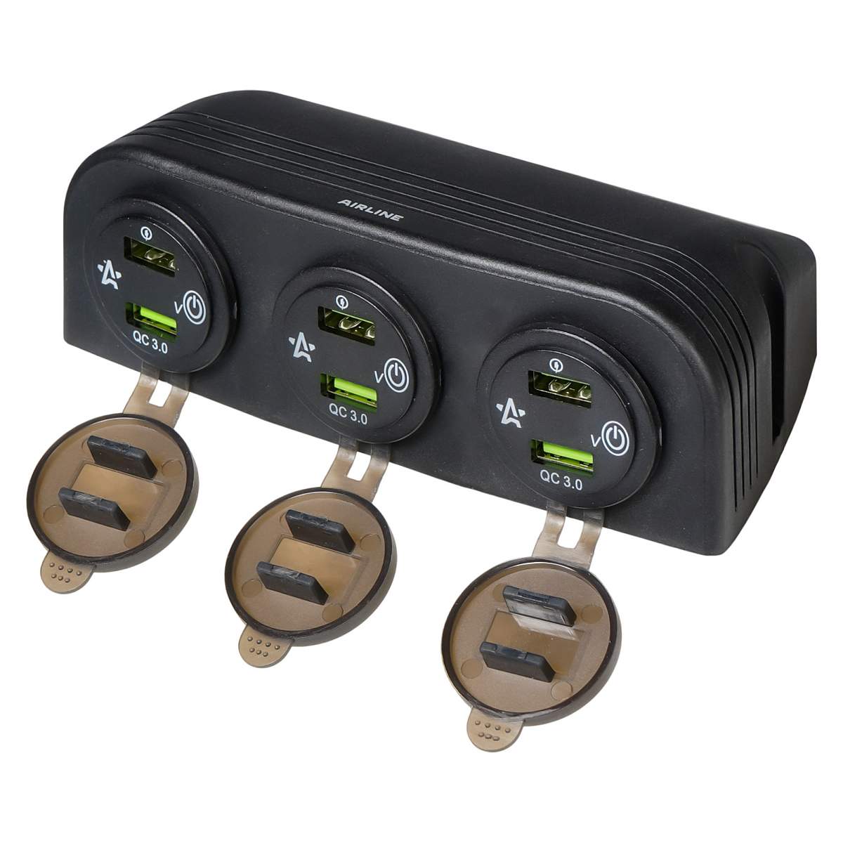 Корпус монтажный для 3 встраиваемых приборов