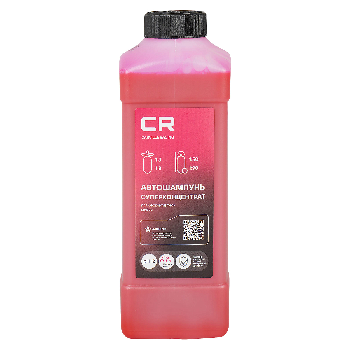 Автошампунь-суперконцентрат для бесконтактной мойки, 1л