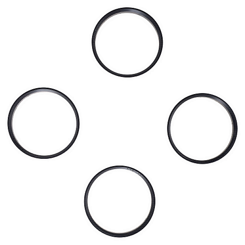 Кольцо центровочное для литого диска 67.1-63.4мм, комплект 4 шт., пластик