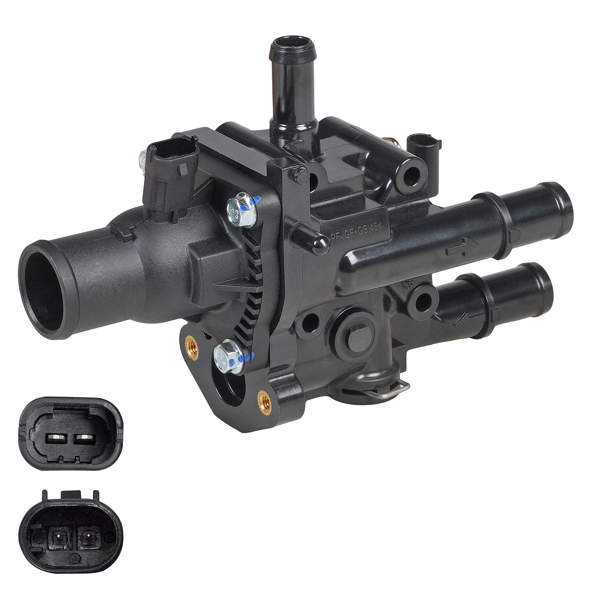 Термостат для автомобилей Chevrolet Aveo T300 (11-)/Opel Astra J (10-) 1.6i/1.8i (105°С) (с пластиковым корпусом)