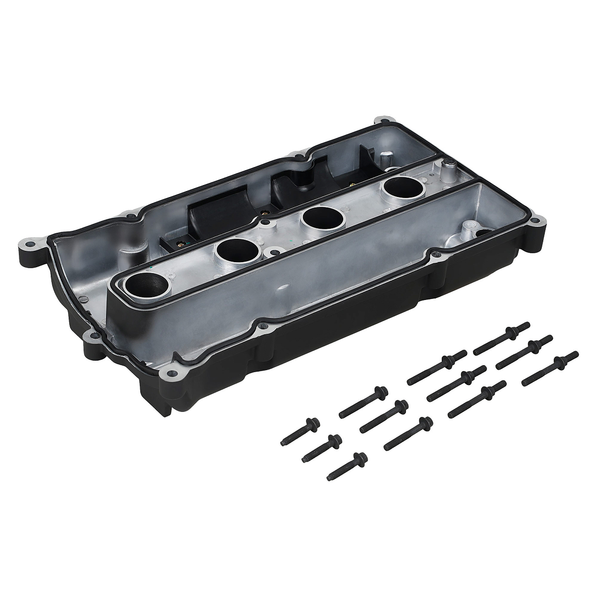 Крышка клапанная для а/м Ford Focus III (11-)/Fiesta (12-) 1.6i (алюм., с прокл.)