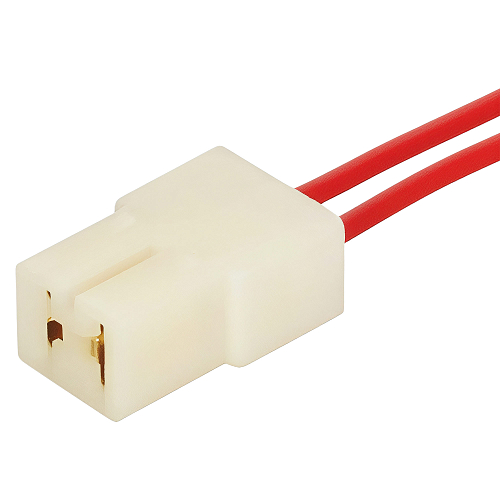 Разъём 2 pin с проводами межжгутовой серии 6.3 мама