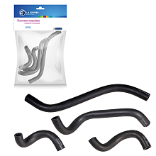 Патрубки отопителя для автомобилей Лада 21082 (EPDM, кмпл., 4шт.)