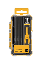 Инструмент для точных работ, набор надфилей 7пр., пласт. кейс МП-серия