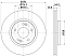Диски тормозные для автомобилей Hyundai Santa Fe (00-) передний d=294