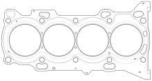 Прокладка ГБЦ для а/м Toyota Camry (11-)/RAV4 (13-)/Lexus RX (08-) 2.5i [2AR-FE]
