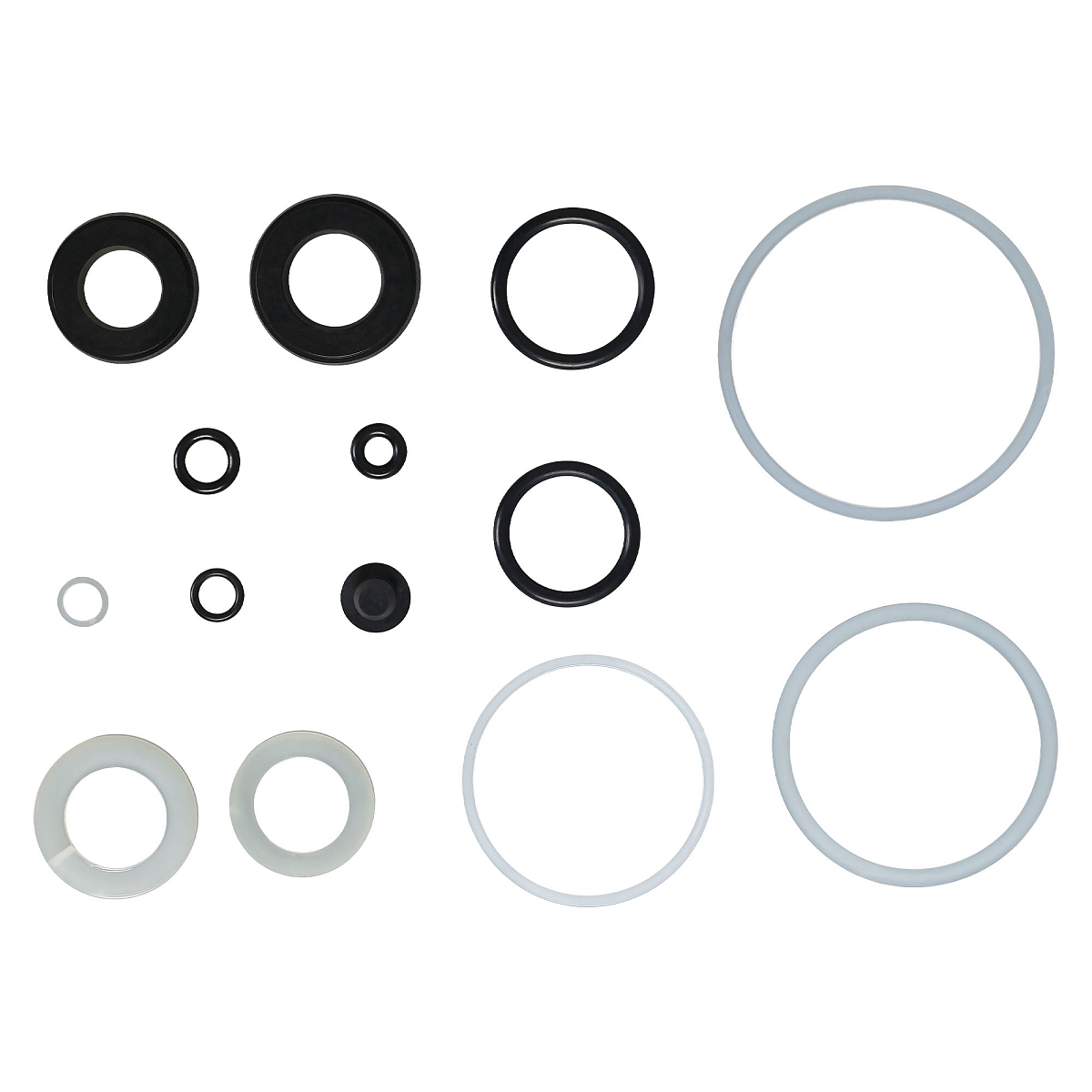Комплект ремонтный для подкатных домкратов 17шт. (кольца уп. D(мм) 2.65-71)
