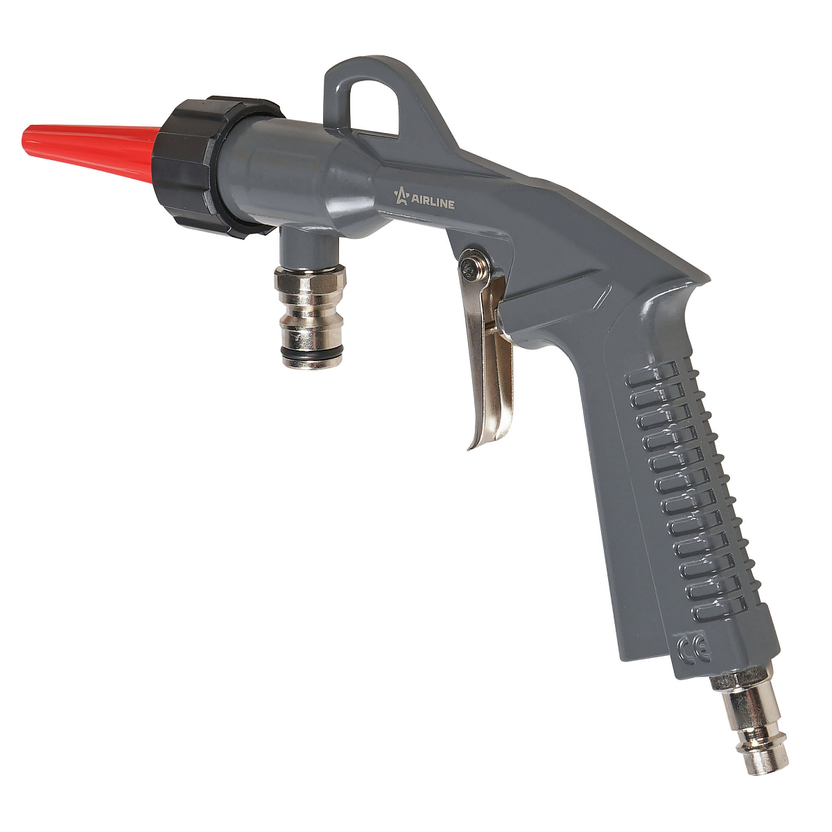 Пистолет моечный пневматический с присоединением воды быстросъем