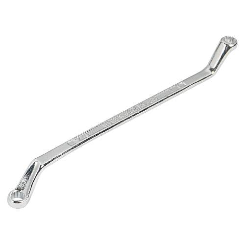 Ключ накидной с изгибом 6х7мм, пласт.подвес