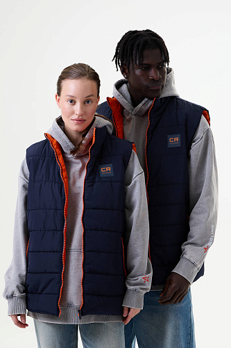 Жилетка синяя