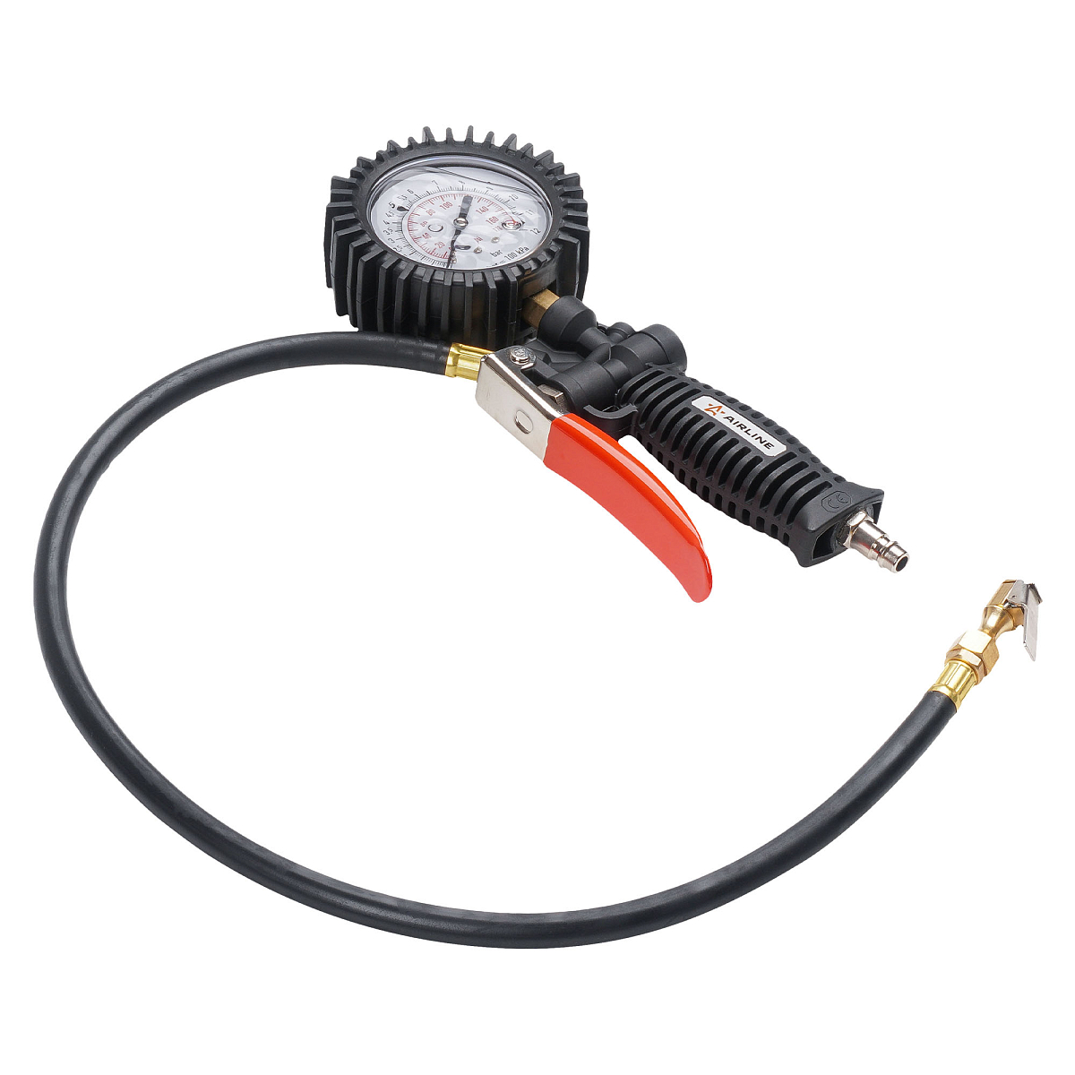 Пистолет для накачки шин 12 АТМ INDUSTRY с манометром