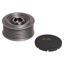 Шкив с обгонной муфтой генератора для автомобилей Nissan Pathfinder III (05-)/Navara (05-) 2.5dCi