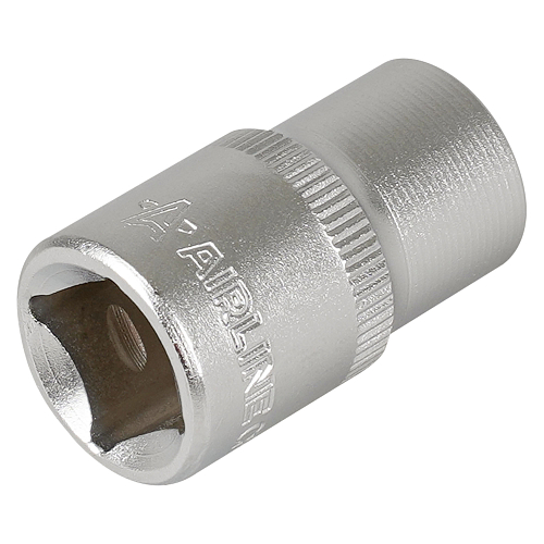 Головка торцевая 1/2"DR двенадцатигранная 13мм, L=38мм пласт.подвес