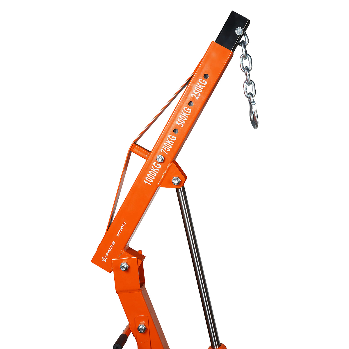 Кран гидравлический 1т, 180-2320мм, складной