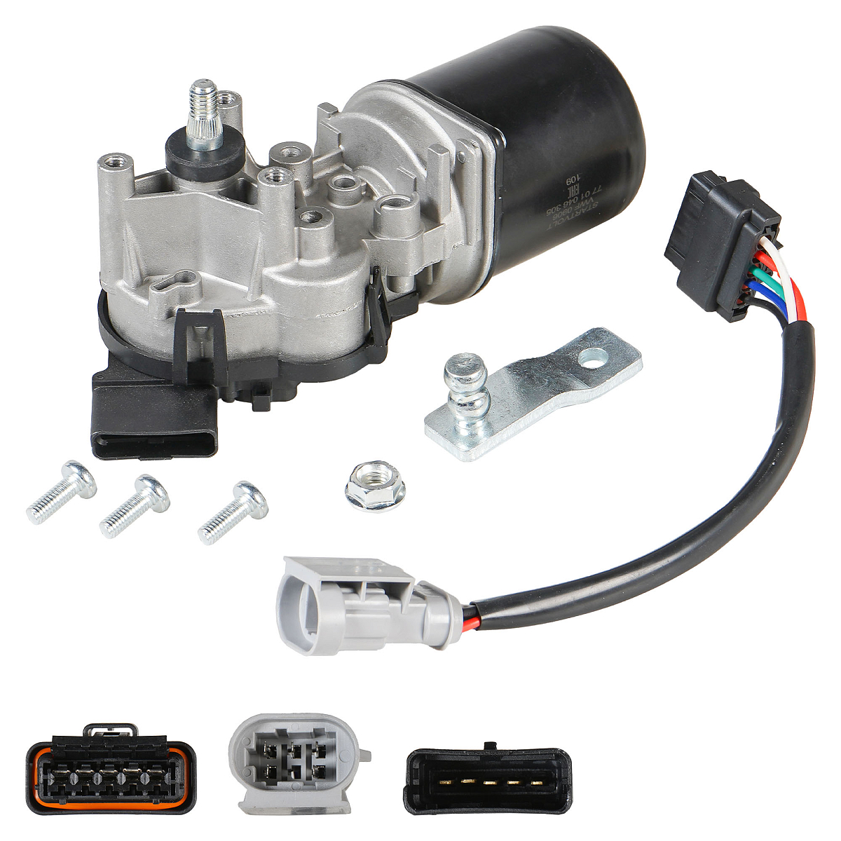 Моторедуктор стеклоочистителя для автомобилей Renault Clio Symbol (00-)/Clio II (98-) (передний)