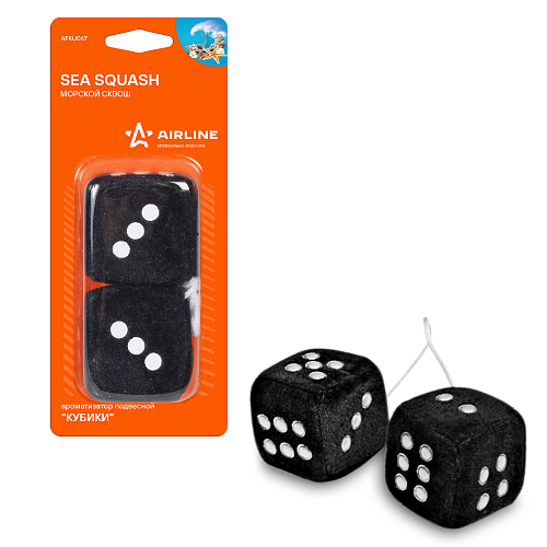 Ароматизатор подвесной "Кубики" Морской сквош