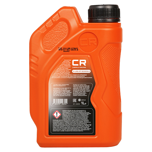 Масло трансмиссионное для АКПП CARVILLE RACING D-LINE ATF DEXRON VI 1L