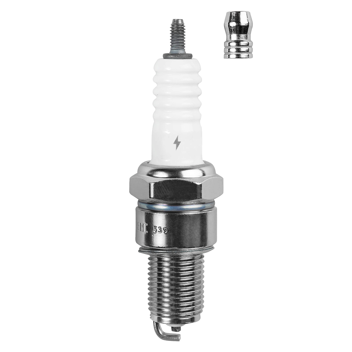 Свеча зажигания для автомобилей Лада 2108-2110 карб. (зазор 0,7мм, с резистором)