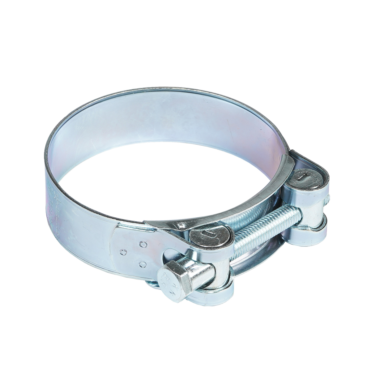 Хомут силовой 74-79/24мм, шарнирный, W1(оцинк.)