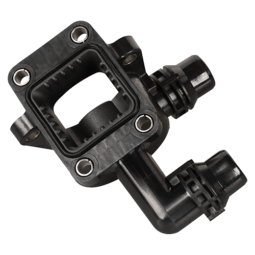 Корпус термостата для автомобилей BMW 3 (E46) (98-)/3 (E90) (05-)/1 (E81) (04-) (пластик)