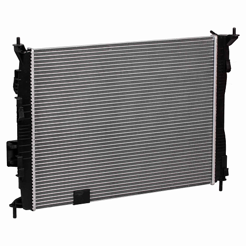 Радиатор охлаждения для автомобилей Qashqai (06-) 1.6i MT (с пароотвод. штуцером)