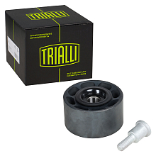 Ролик приводного ремня для автомобилей МАЗ 5340/6501 (дв. Weichai WP7) (опорный) гладкий