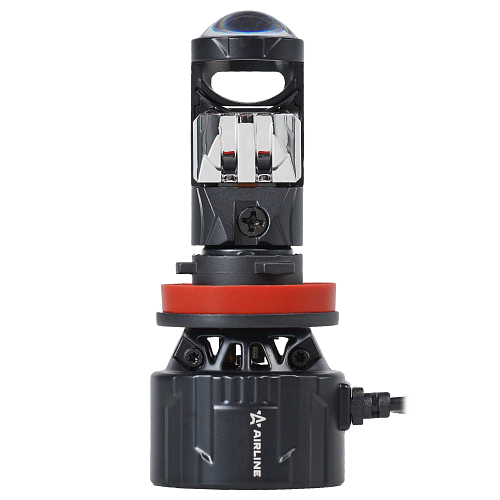 Лампа светодиодная H11/H8 ECO LENS, 45Вт, 5700Лм (2850Лм x 2), 6500К (Белый), 12/24В, комплект 2 шт.