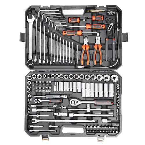 Набор инструментов универсальный 147пр. (головки 1/2", 1/4") кейс